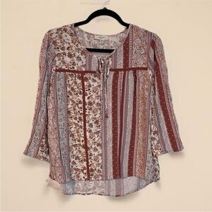Fall Peasant Top Medium